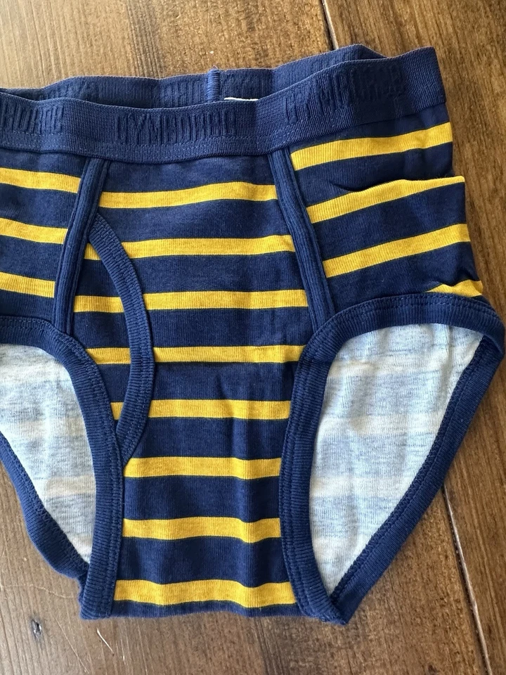 Meias de pelúcia Gymboree masculinas tamanho pequeno 5-6 cuecas pacote com 3 volta às aulas - Imagem 4 de 4