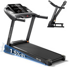 Home Treadmill with Incline, Auto-Folding, Bluetooth, 300 lbs Capacity