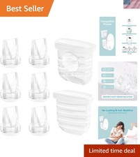 Durable 8-Piece Duckbill Valve Set for Lansinoh Wearable Pumps Easy Care