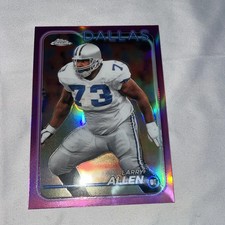 2024 Topps Chrome #58 Larry Allen Pink Refractor