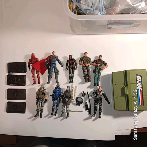 Lot 3 Véhicules GI Joe Années 80 Hasbro - Pour Pièces Ou Restauration