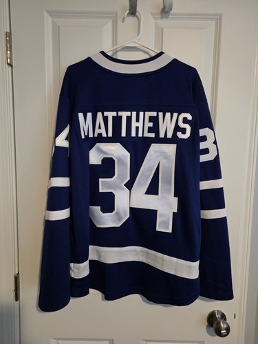 Auston Matthews Toronto Maple Leafs Fanatics Breakaway Jersey Mens Medium...