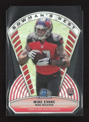 2014 Bowman Chrome #BB-ME Mike Evans Bowman s Best Die Cuts