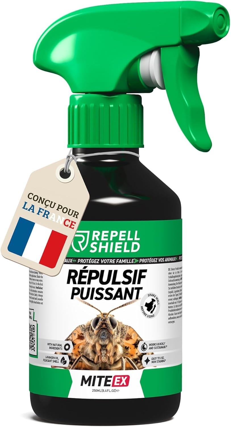 Anti-mites textile lavande spray huiles essentielles 250ml