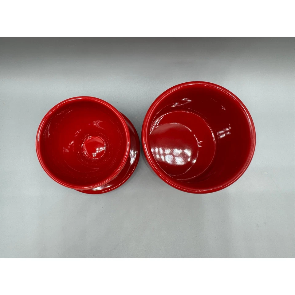 Butter Bell Crock L. Tremaine Red Water Butter Keeper - Image 4 of 4