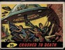 1962 Topps Mars Attacks #20 Crushed to Death