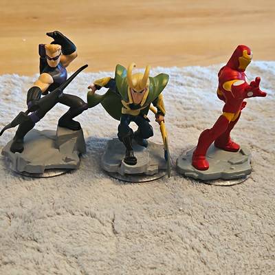 Disney Infinity 2.0 Loki, Hawkeye & Iron Man