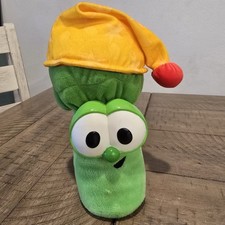 Veggie Tales Junior Asparagus Plush Electronic Light Up Bedtime Fisher Price Toy
