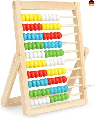 REATOWROL EliteMill Rechenschieber Rechenrahmen Kinder, Grundschule Abakus Lernspiele mit
