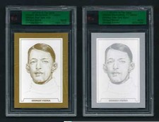 Set of Two GEORGES VEZINA 2011 ITG Hockey Cards ------ Gold & Silver