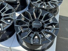 22 Wheels 22x9 8x180 Rims Gmc Sierra 2500 3500 2500hd Set Of 4 Gloss Black 22 Wheels 22x9 8x180 Rims Gmc Sierra 2500 3500 2500hd Set Of 4 Gloss Black