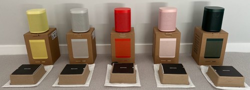 Full set of all 5 Colours - Sonos One HAY Limited Edition *Extremely RARE* - Picture 3 of 23