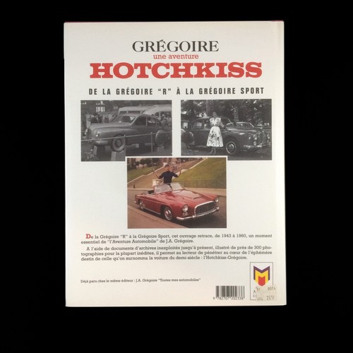 MARC-ANTOINE COLIN : GRÉGOIRE, UNE AVENTURE HOTCHKISS . MASSIN ÉDITEUR . 1994 - Picture 6 of 6