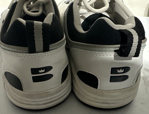 Brunswick Phantom II Bowling Shoes Mens Size 11M White Sneakers K208-9 Size 11 - Picture 3 of 3