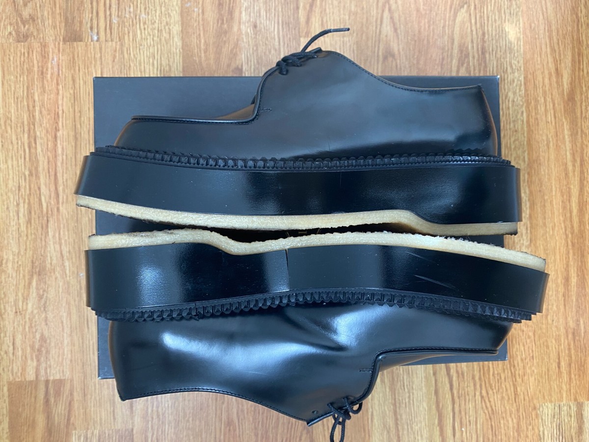 ADIEU × UNDERCOVER TYPE54C MIRROR Shop X Undercover Type 54C Mirror Derby Shoes on Sale at