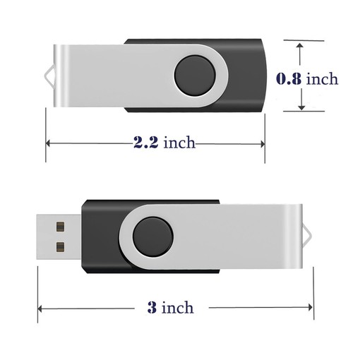 Cle USB 4 Go EASTBULL Clé USB 2.0 Flash Drive Clef USB Pivotant Stockage Disq... - Photo 6/6