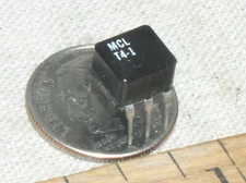 NEW MINI CIRCUITS MCL T4-1  RF TRANSFORMER BALUN 6 PIN DIP 50 OHM 0.2-350Mhz USA