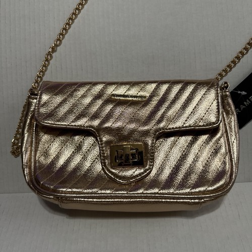 Rampage Turnlock Front Quilted Crossbody, Rose Gold - Bild 12 von 16