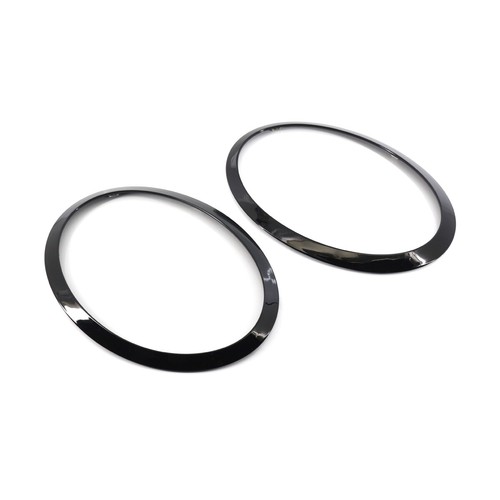 Bisel de anillo de borde de faros negro brillante para MINI Cooper S F55 F56 F57 2013-2019 - Imagen 9 de 11