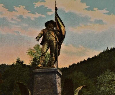 Vintage Postcard, INNSBRUCK, AUSTRIA, 1904, Andreas Hoffer Statue, Patriot,
