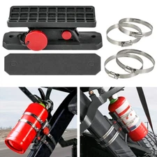 Car Fire Extinguisher Holder Mount Bracket Adjustable Fit For UTV Wranglers RZR