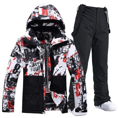 MenWomen'Snow Suit Sets, Snowboarding Clothing, Ski Costumes, Waterproof Winter - Picture 1 of 38