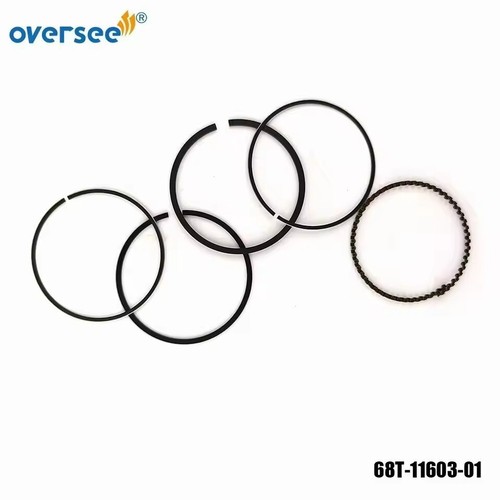 68T-11603-01-00 PISTON RING SET (STD) For Yamaha 6-8-9.9HP Outboard T9.9 F8 F9.9 - Picture 4 of 4