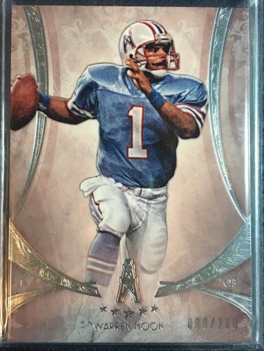 2013 Topps Five Star Football Warren Moon SP Parallel /208 - Picture 1 of 2