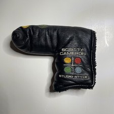 Scotty Cameron Studio Style Titleist Headcover Black Blade Cover - Free Shipping