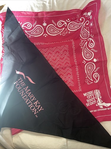 MARY KAY Pink Music City Bandanna Leadership 2015 & The MaryKay Foundation Scarf