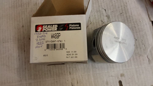 FORD 2300CC HSC PISTON 1984 THRU 1994 SINGLE STANDARD BORE 489P