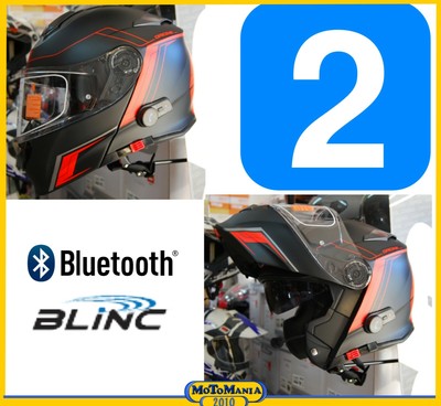 CASCO MODULARE CON INTERFONO BLUETOOTH V271 ORIGINE DELTA MOTION BLACK RED M