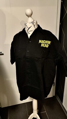 Machine Head Worker Shirt L Robb Flynn Slipknot Metallica  Vintage Metal  