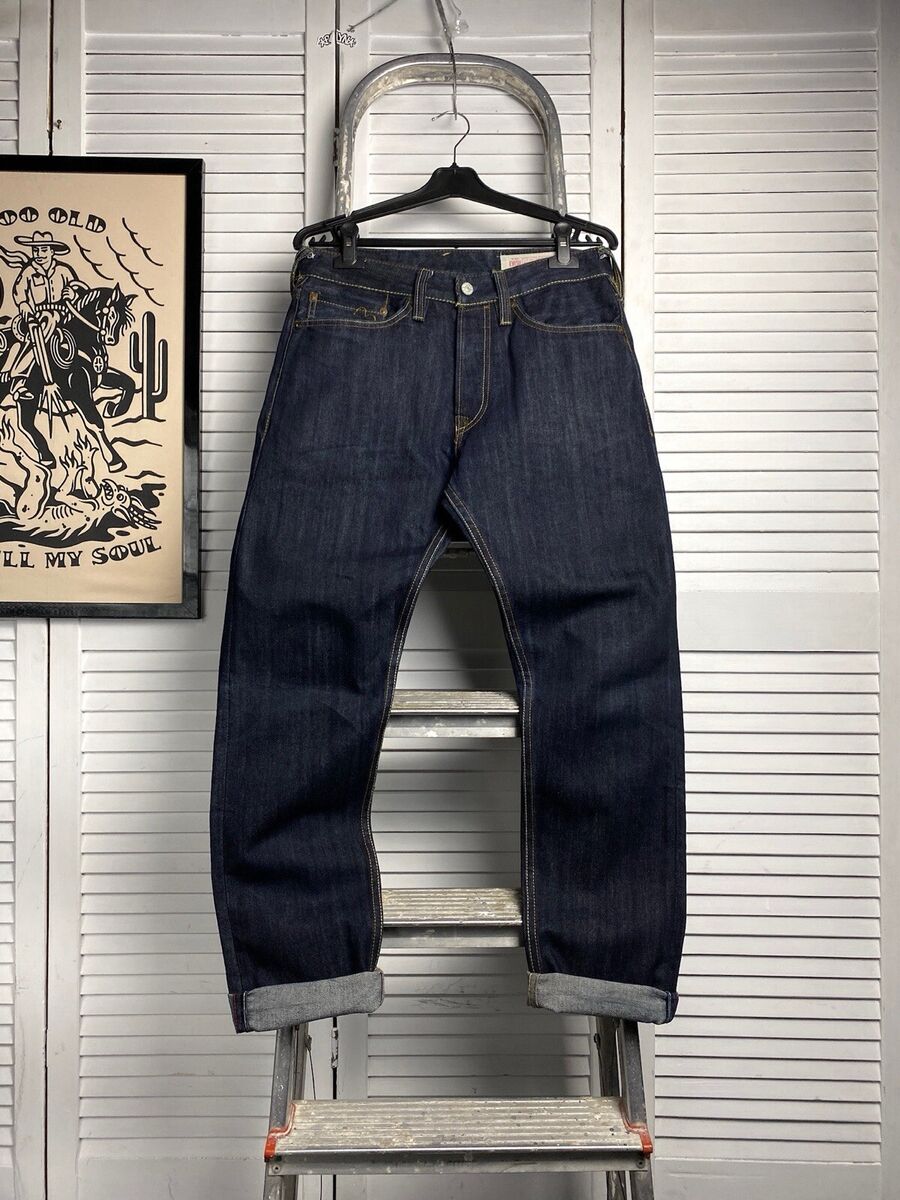 Evisu Selvedge Denim Jeans Embroidery Tiger Elephant Size Evisu Selvedge Denim Jeans Embroidery Tiger Elephant Size
