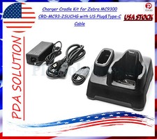 Charger Cradle Kit for Zebra MC9300 CRD-MC93-2SUCHG with US Plug Type-C Cable