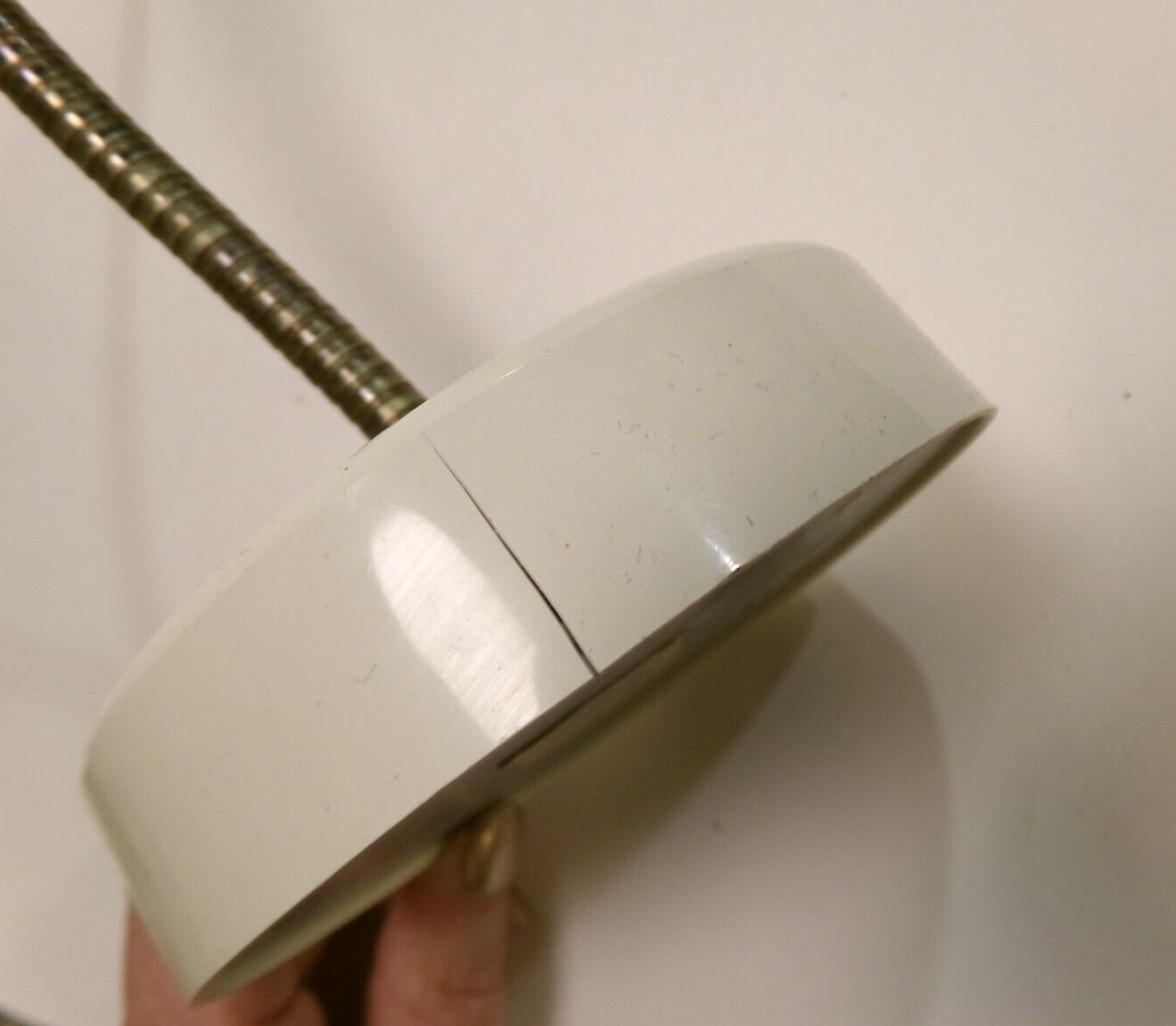 Magic Focus BIG EYES Mirror 5X Gooseneck Magnifying Makeup WHITE