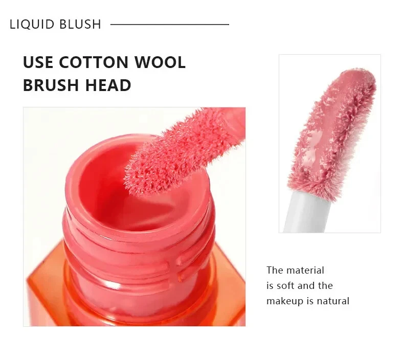 5 Color / Set Multi-use Silky Sponge Brush Face Contour Highlight Rouge Blushes - Image 3 of 4