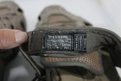 TEVA Hiking Sandal S/N6968 Men\'s Sz11 Brown Hook & Loop Waterproof Comfortable TEVA Hiking Sandal S/N6968 Men main image 4