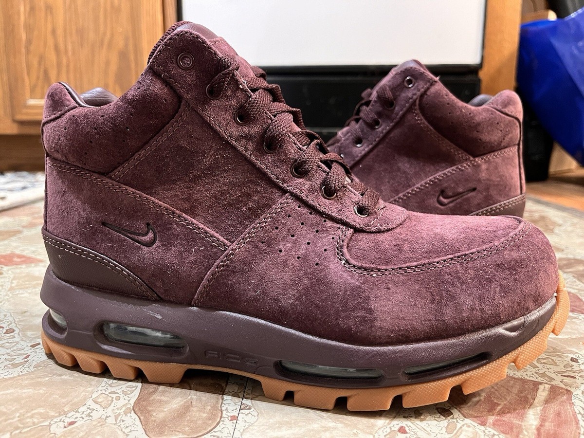 Suede Nike Goadome Burgundy DS NIKE AIR MAX GOADOME BOOT BURGUNDY