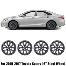 16" Hubcap Wheel Covers For 2015-2017 Toyota Camry 16'' Steel RIM Hub Caps