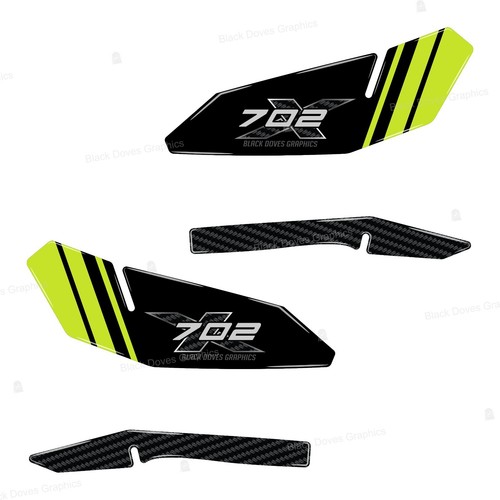 Adesivi 3D Resinati Protezione Paramani compatibili con Benelli TRK 702 X 2023 - Imagen 3 de 5