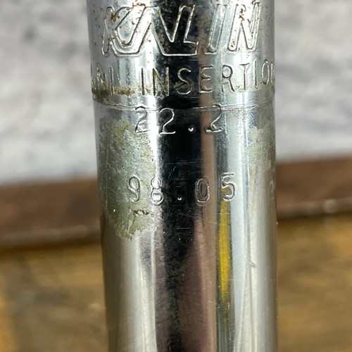 Dyno Drain Pipe Seatpost BMX 22.2 mm Layback Old Freestyle Compe 1998 98 A2 - Picture 6 of 15