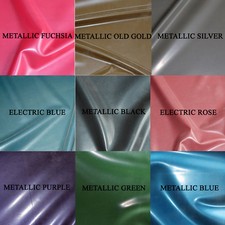 CLEARANCE 50% OFF!! 0.25mm Gauge Metallic Sheet Latex/Rubber by Continuous Metre