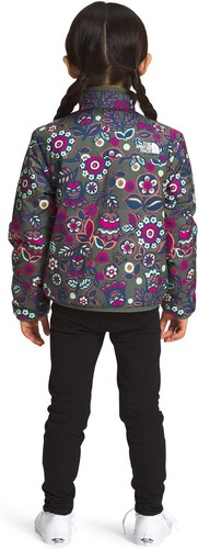 THE NORTH FACE Toddler Girl' Reversible Mossbud Jkt, Thyme TNF Forest Floral ,2T - Picture 2 of 4