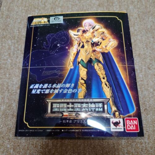 W/Box BANDAI Saint Seiya Saint Cloth Myth EX Aries Mu action figure anime F/S - Afbeelding 1 van 10