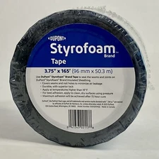 Sheathing Flashing Tape 3.75” x 165 ft Dupont Styrofoam Tape 1 Roll Free Ship