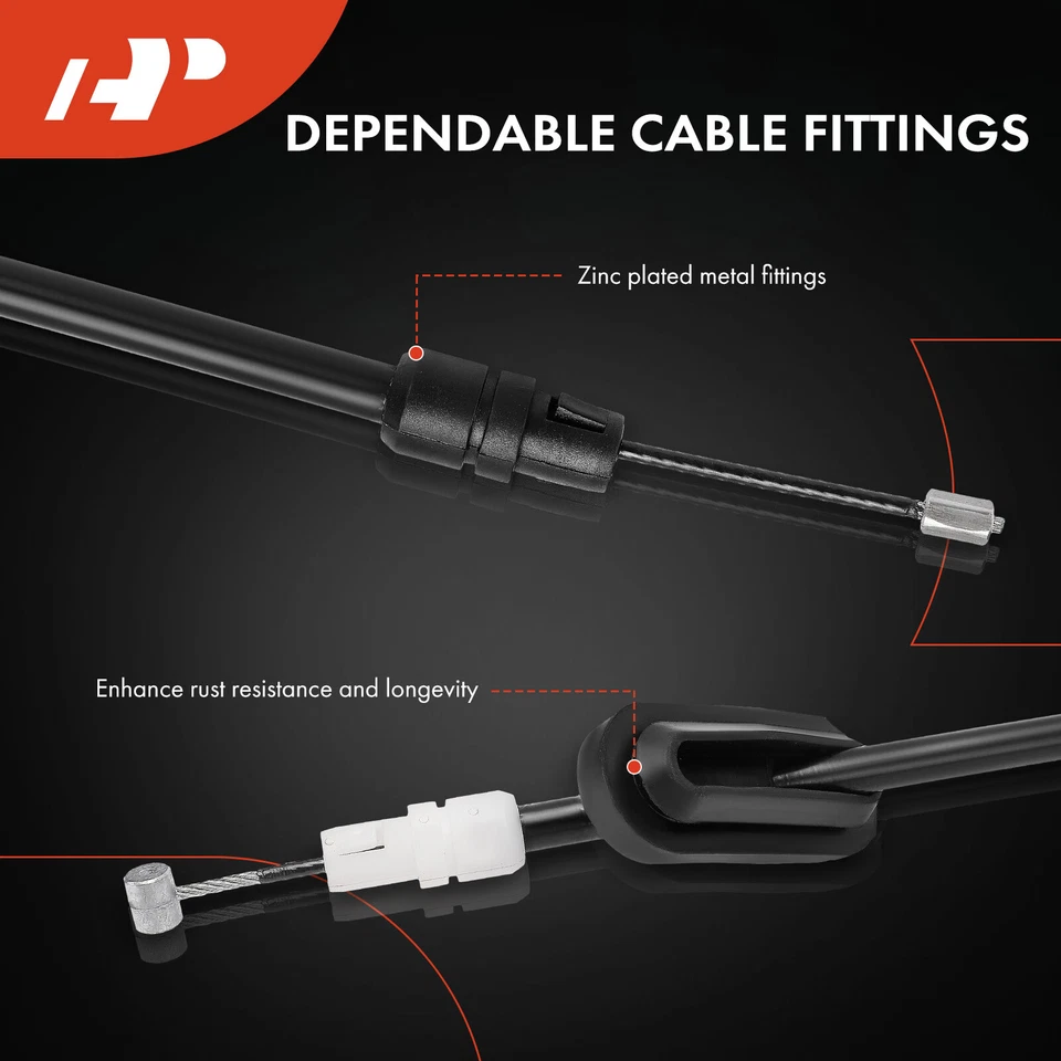 Cabo de freio de estacionamento dianteiro para Ford F-150 F150 2009 2010 2011 2012 2013 2014 - Imagem 4 de 4