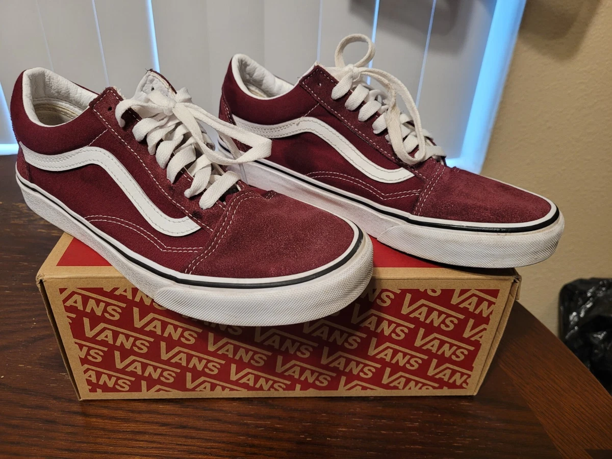 Vans Old Skool Pig Suede Port Royale True White 8.5 US Men or 10