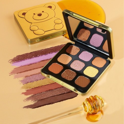 I Heart Revolution Honey Bear Eye Shadow Palette 9 colours eye shadow - Picture 2 of 3