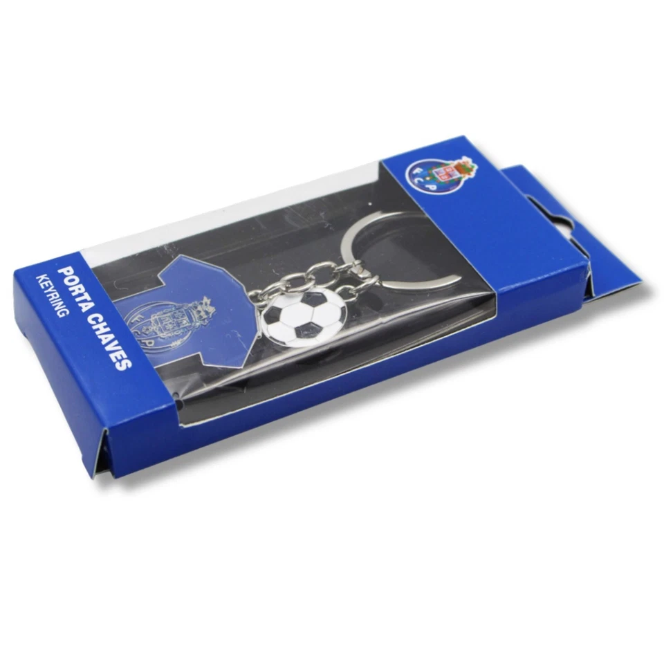FC Porto Metal Keychain with Jersey and Soccer Ball Charm - Image 3 of 3